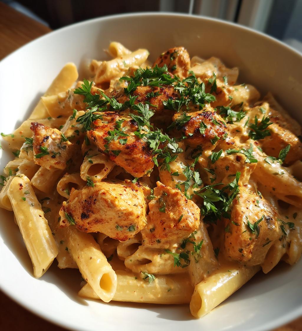 creamy chicken pasta