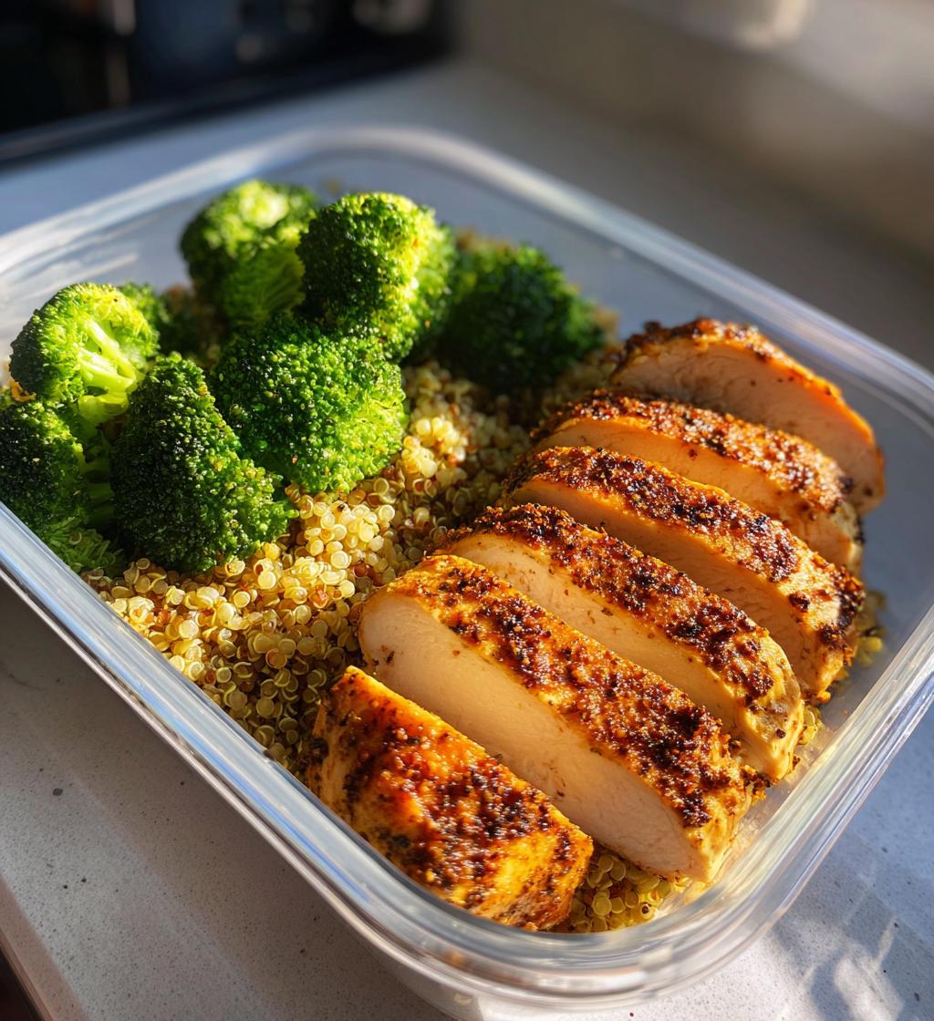 easy high protein meal prep