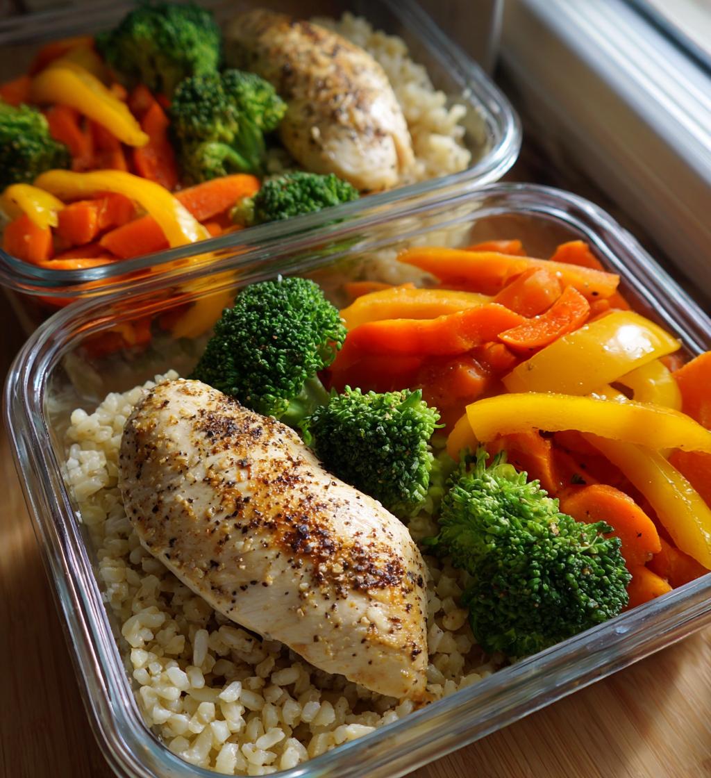 meal prep for the week for beginners