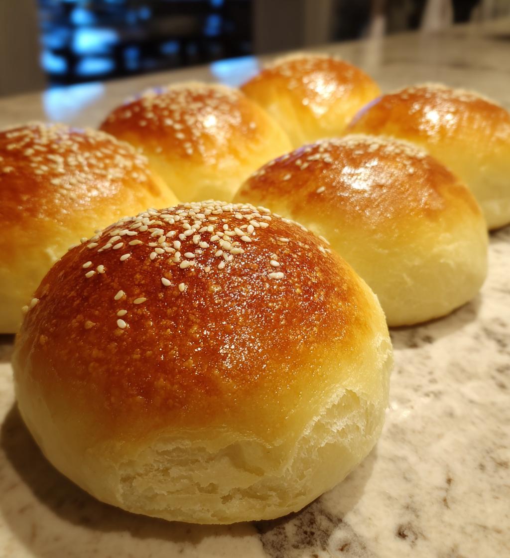 quick hamburger buns