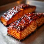 salmon in air fryer honey
