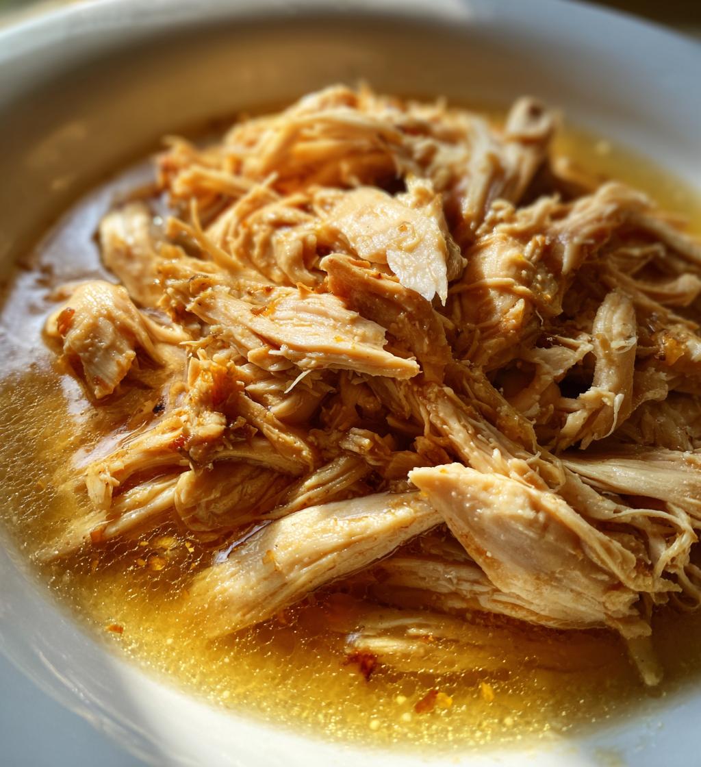 shredded chicken