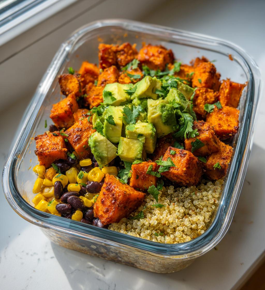sweet potato meal prep