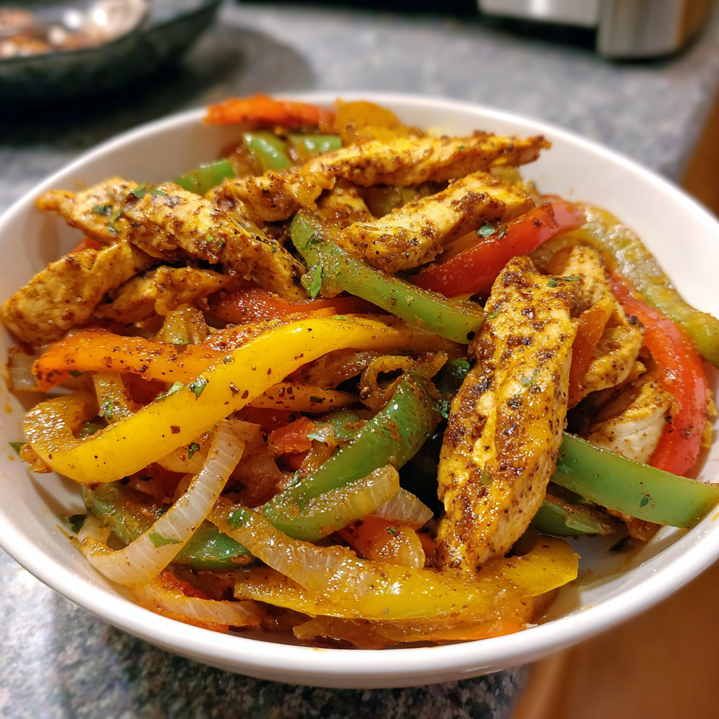 Air Fryer Fajita Chicken: 12-Minute Flavor Explosion