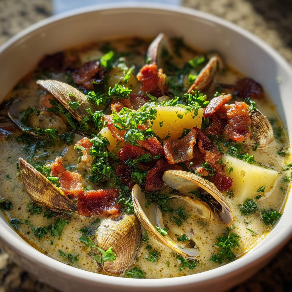 Clam Chowder: 35 Minutes to Comforting Goodness