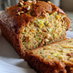 best zuchini bread recipe: moist and flavorful with walnuts