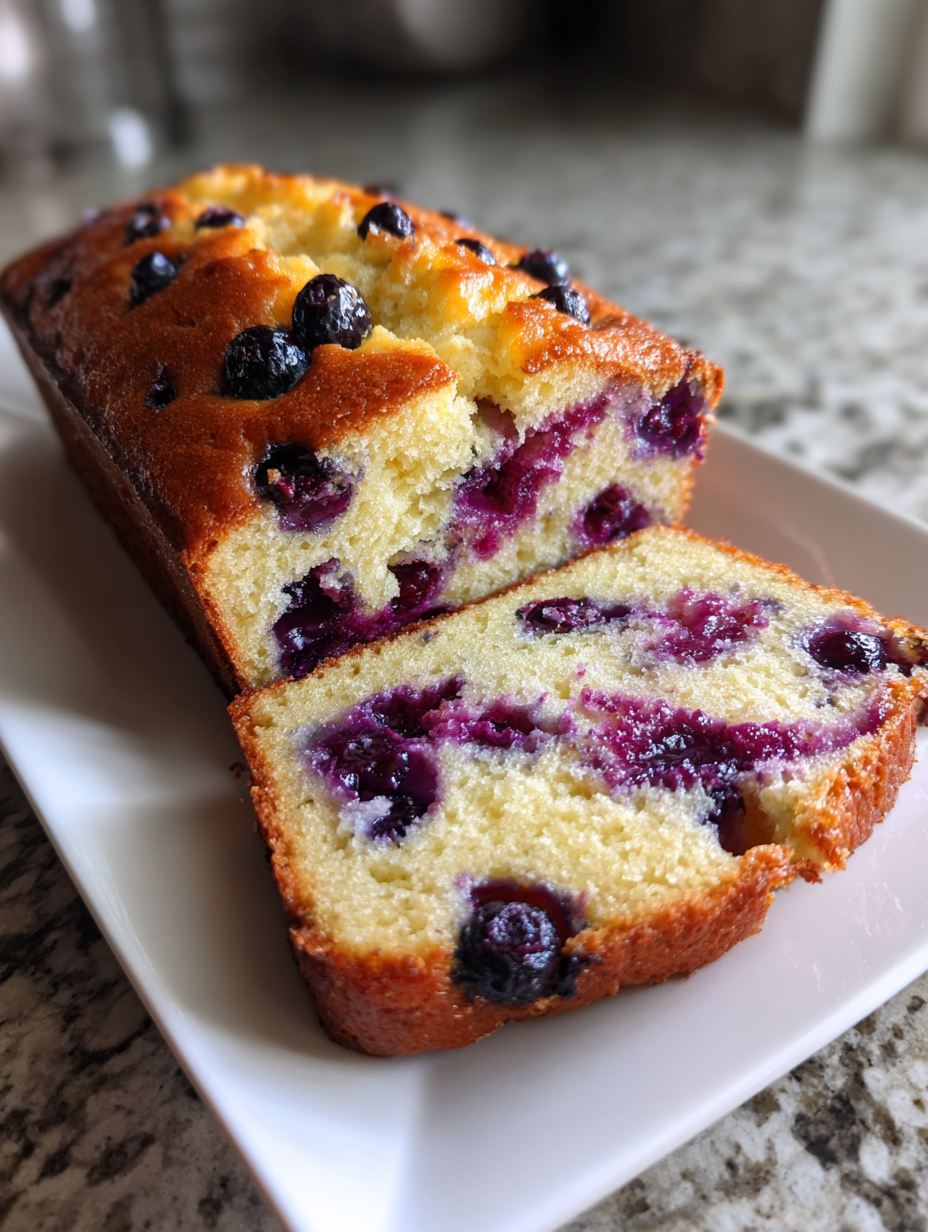 blueberry bread recipe: the perfect treat for breakfast or snack
