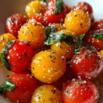 cherry tomato: delicious roasted bites for a summer salad