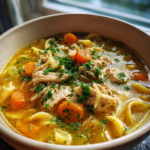 chicken noodle soup recipe: homemade comfort in a bowl