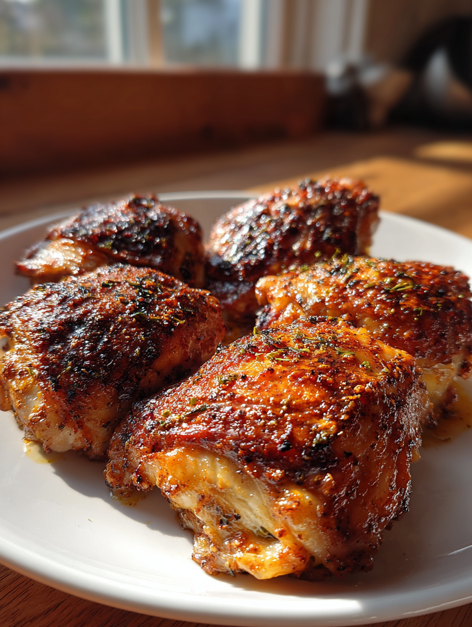 chicken thigh recipes: Simple and Delicious Oven-Baked Delight