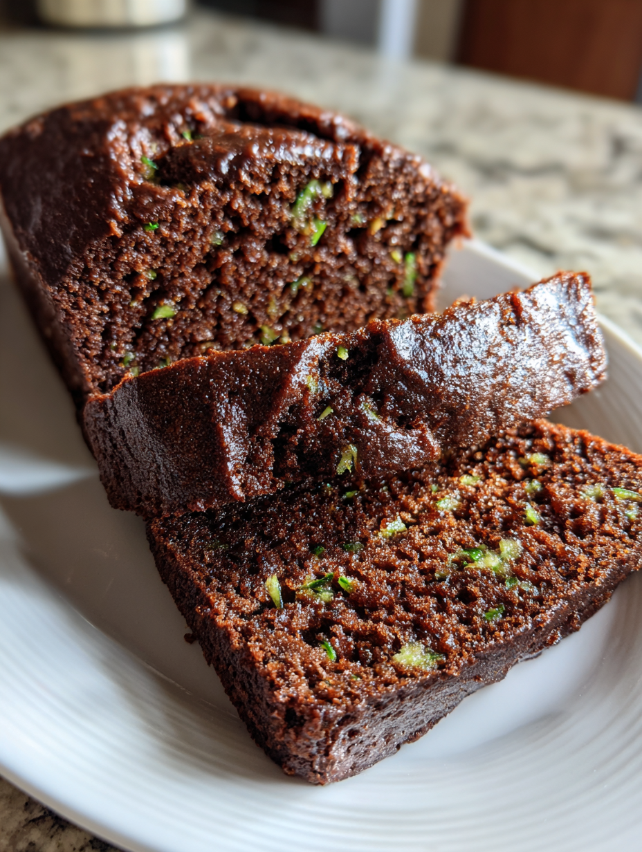 chocolate zucchini bread: the best moist and rich dessert loaf