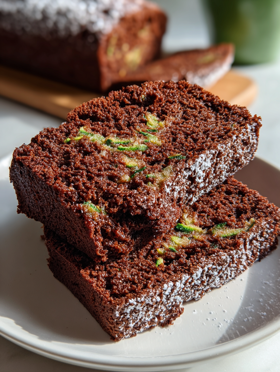 chocolate zucchini cake: moist and deliciously rich dessert delight