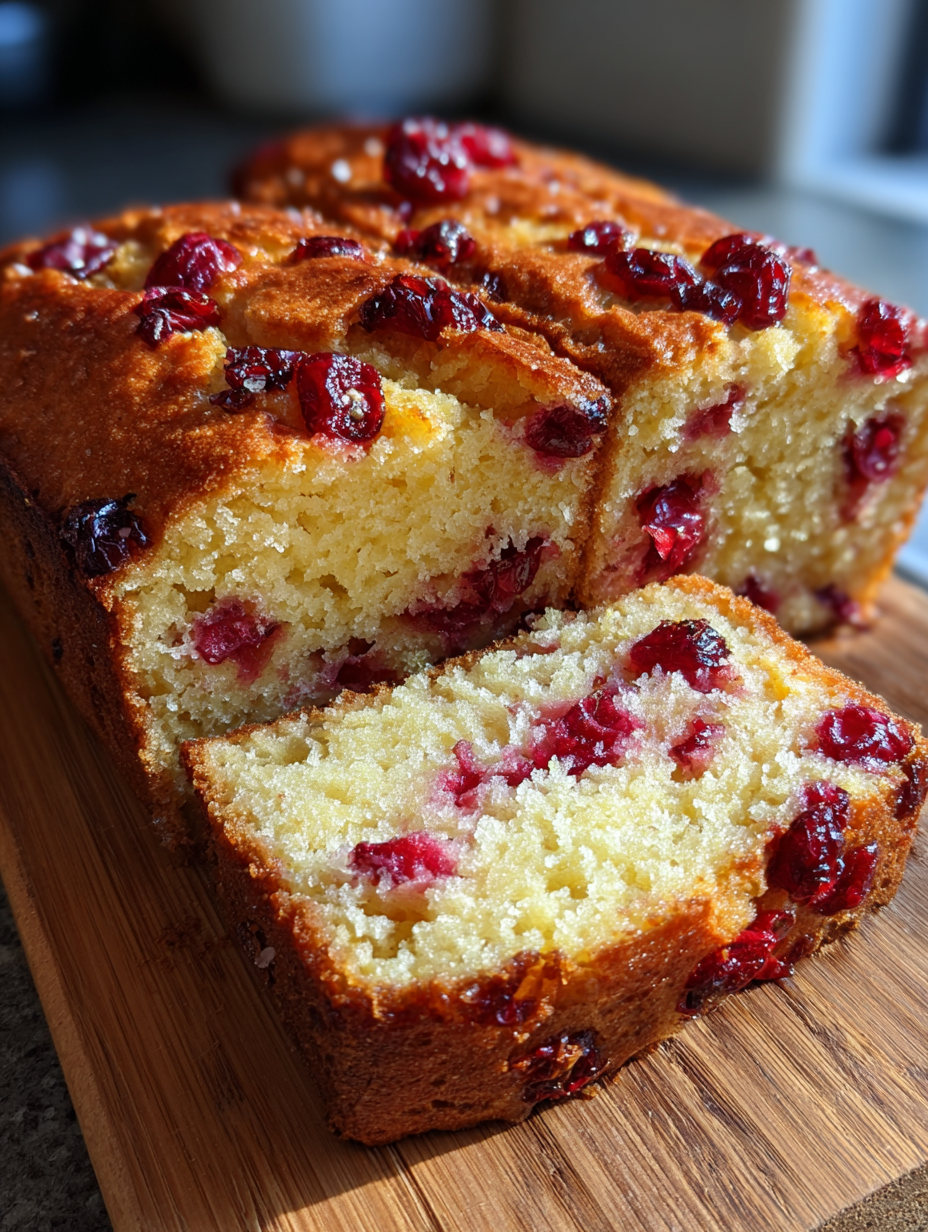 cranberry bread recipe: deliciously moist and festive for holidays