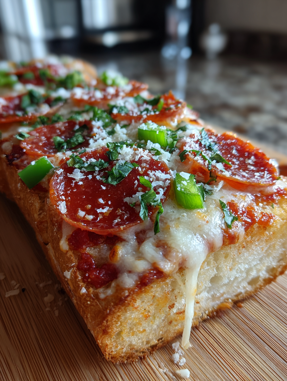 french bread pizza recipe: easy and delicious homemade delight