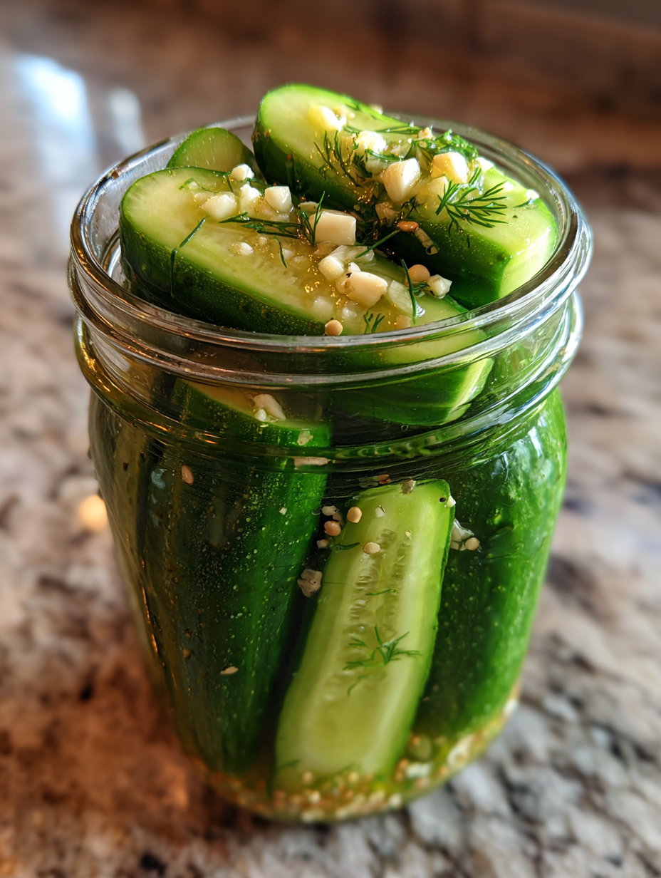 homemade dill pickle recipe