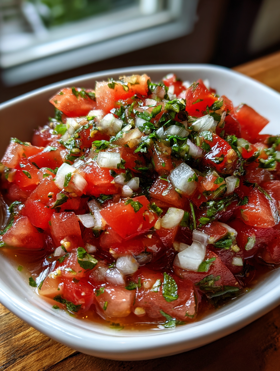 homemade salsa recipe: the perfect blend of fresh ingredients