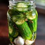 how to make homemade dill pickles