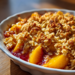 peach crumble recipe: a delicious dessert for summer gatherings