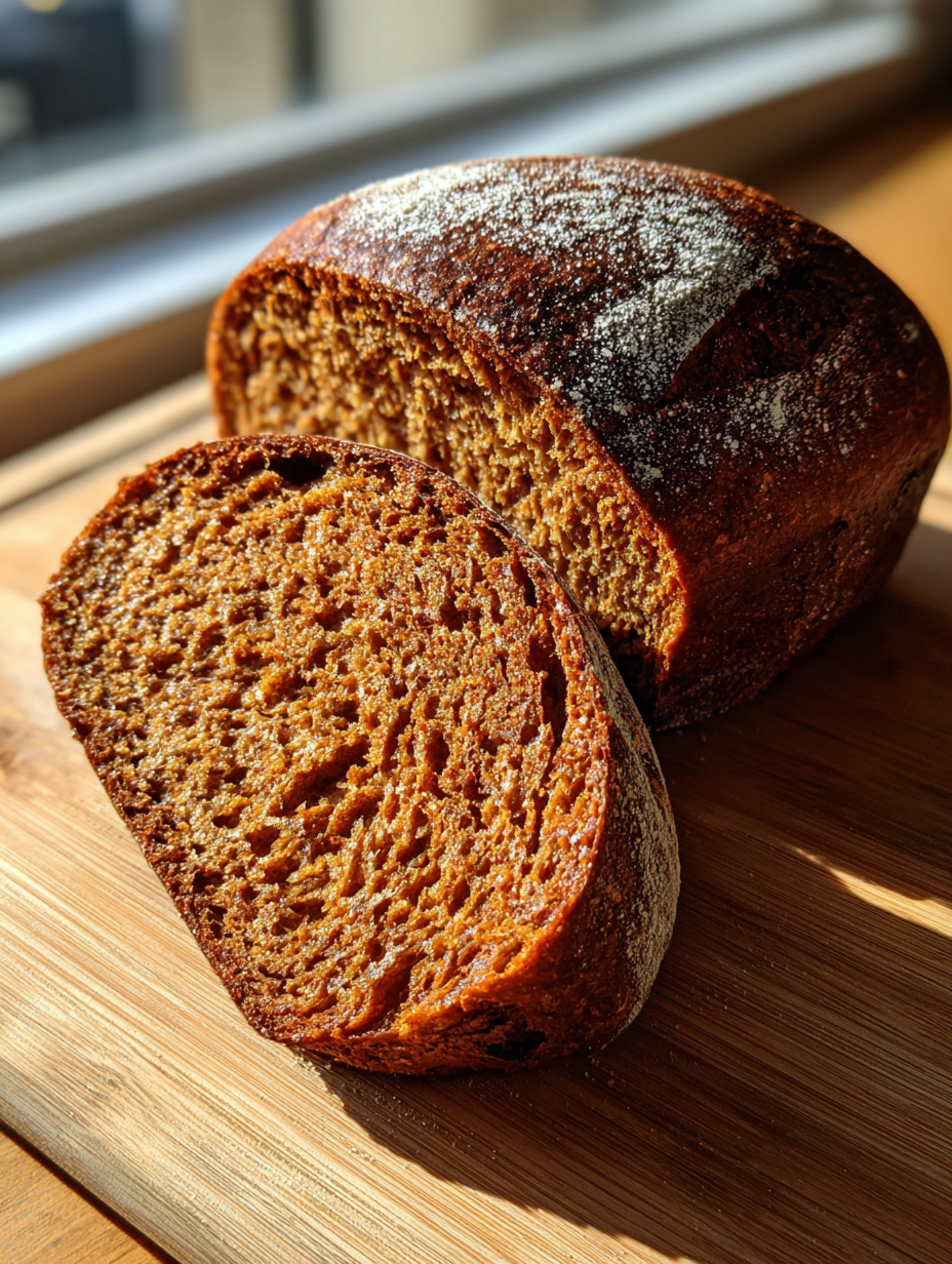pumpernickel bread recipe: a deliciously rich and hearty loaf