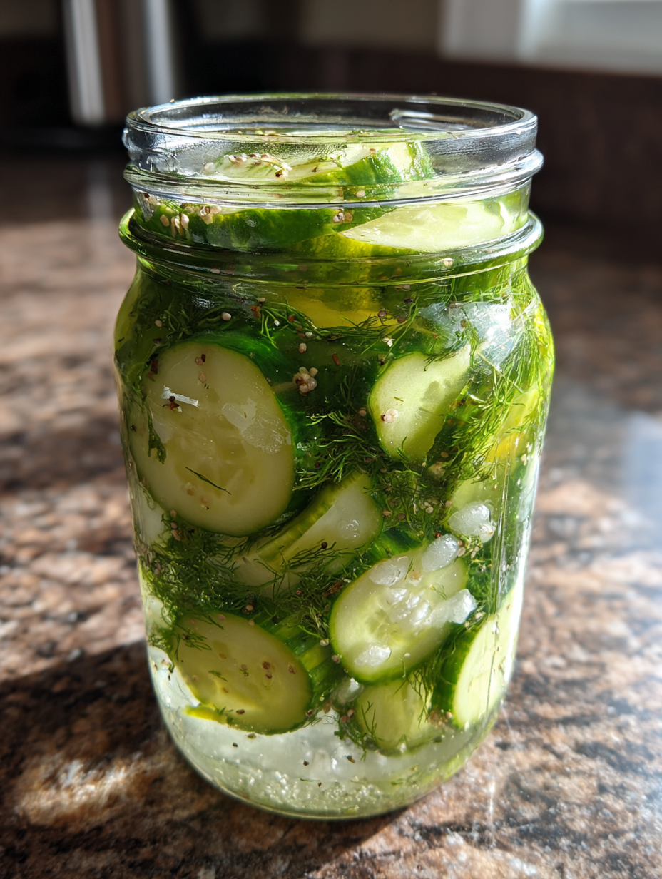refrigerator pickles: easy homemade crunch for your summer meals