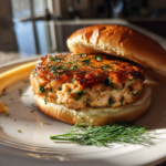 salmon burger recipe: deliciously grilled with fresh toppings