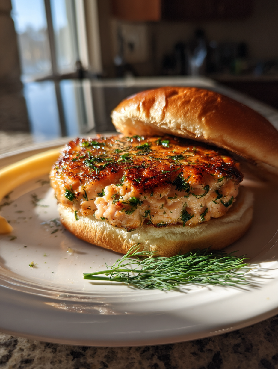 salmon burger recipe: deliciously grilled with fresh toppings