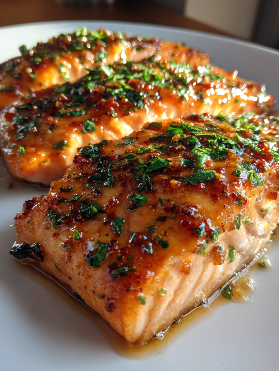 salmon in oven recipe: Easy and Delicious Citrus Herb Glaze