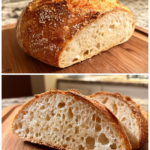 sourdough bread recipe: Easy homemade loaf with a crispy crust