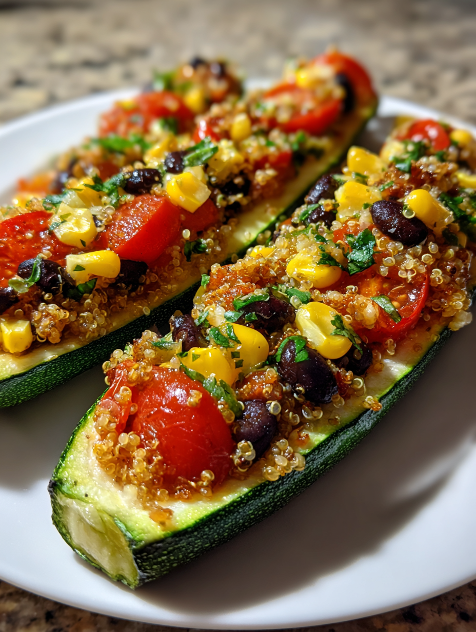 stuffed zucchini recipes: simple and delicious vegetarian options