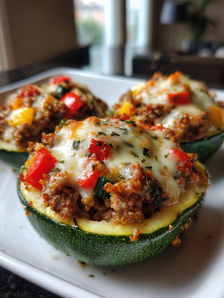 stuffed zucchini