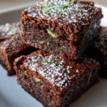 zucchini brownies: the ultimate healthy dessert for chocolate lovers
