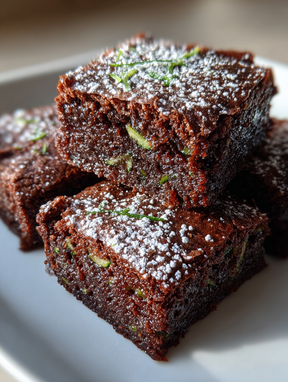 zucchini brownies: the ultimate healthy dessert for chocolate lovers