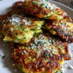 zucchini fritters recipe: easy and delicious summer appetizer