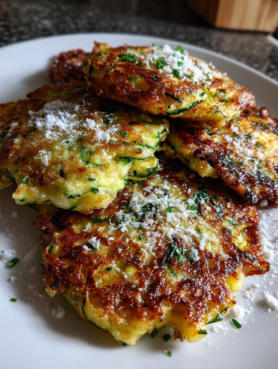 zucchini fritters recipe: easy and delicious summer appetizer