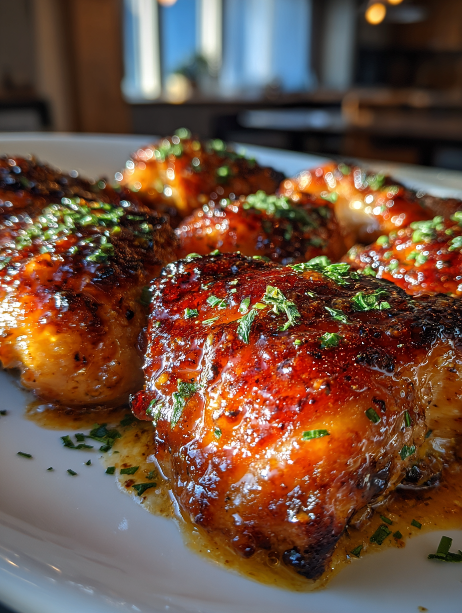 Baked Honey Mustard Chicken Thighs: Easy and Delicious Dinner Recipe