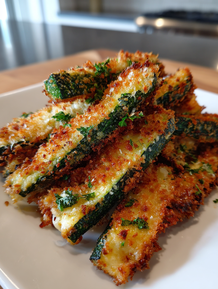 Baked Zucchini Fries with Parmesan: Easy and Delicious Oven-Baked Treats