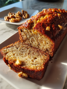 Banana Bread with Walnuts: The Perfect Moist and Nutty Delight