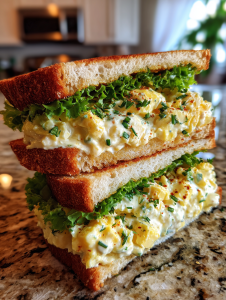 Easy Egg Salad Sandwiches: A Simple and Delicious Lunch Idea