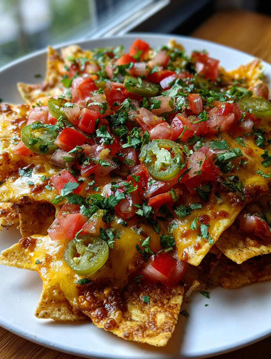 football foods: Ultimate Game Day Nachos with Tasty Toppings