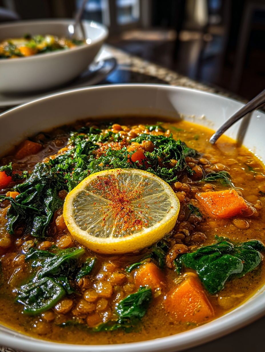 Lentil Soup with Lemon and Cumin: A Delicious and Comforting Dish