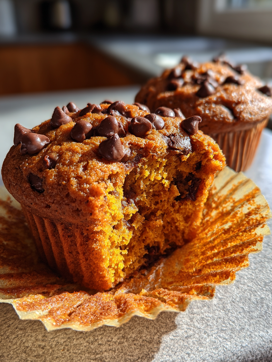 Pumpkin Chocolate Chip Muffins: Deliciously Moist and Flavorful Treats