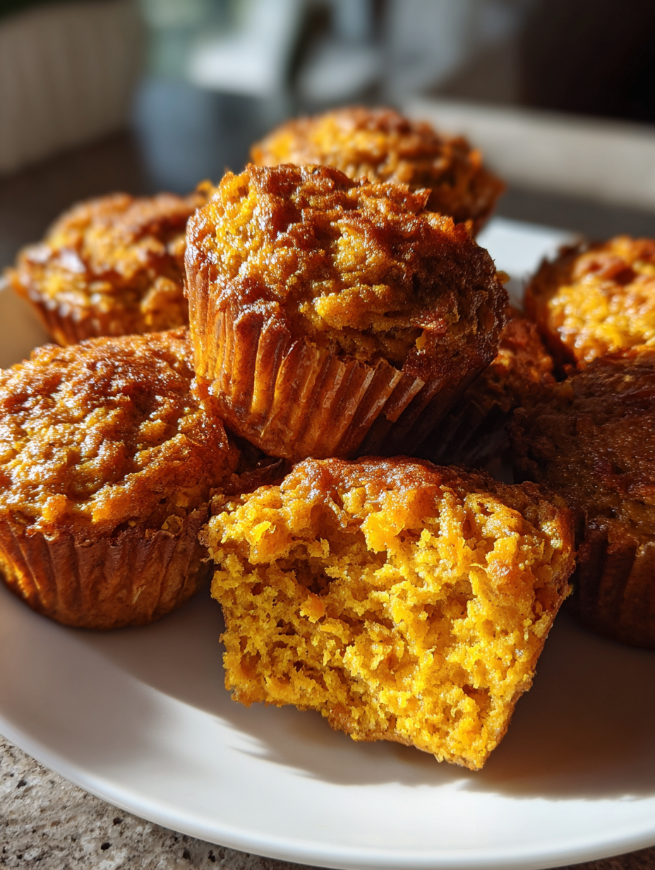 pumpkin protein muffins: the perfect healthy snack option