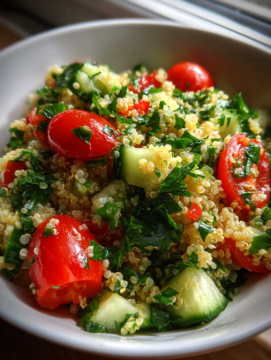 Quinoa Tabbouleh Salad: A Refreshing and Healthy Delight