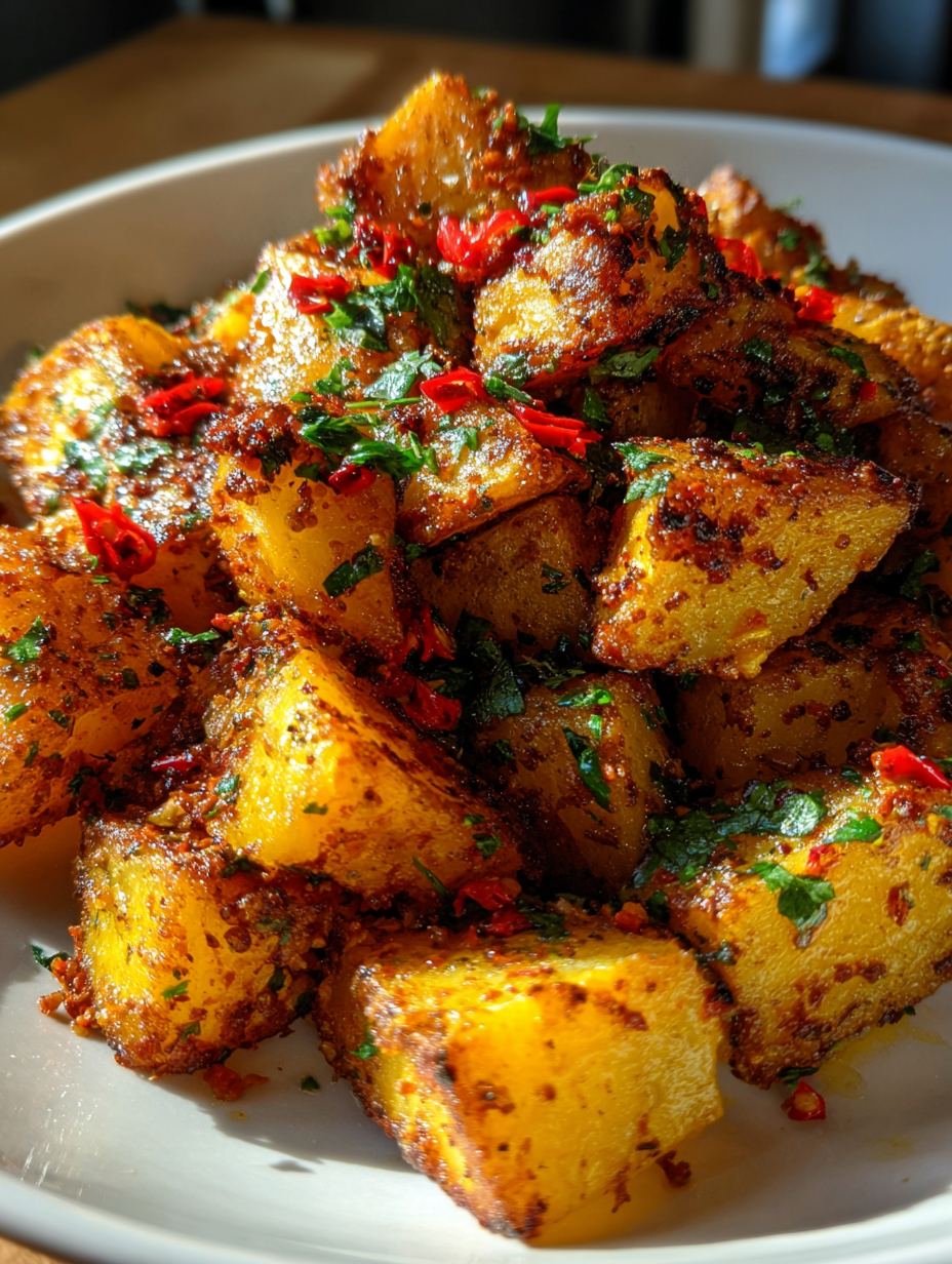 Spicy Roasted Potatoes (Batata Harra): Deliciously Spiced and Crispy