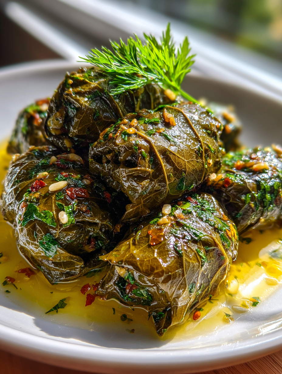 Stuffed Grape Leaves (Dolma): Deliciously Savory and Homemade Treats