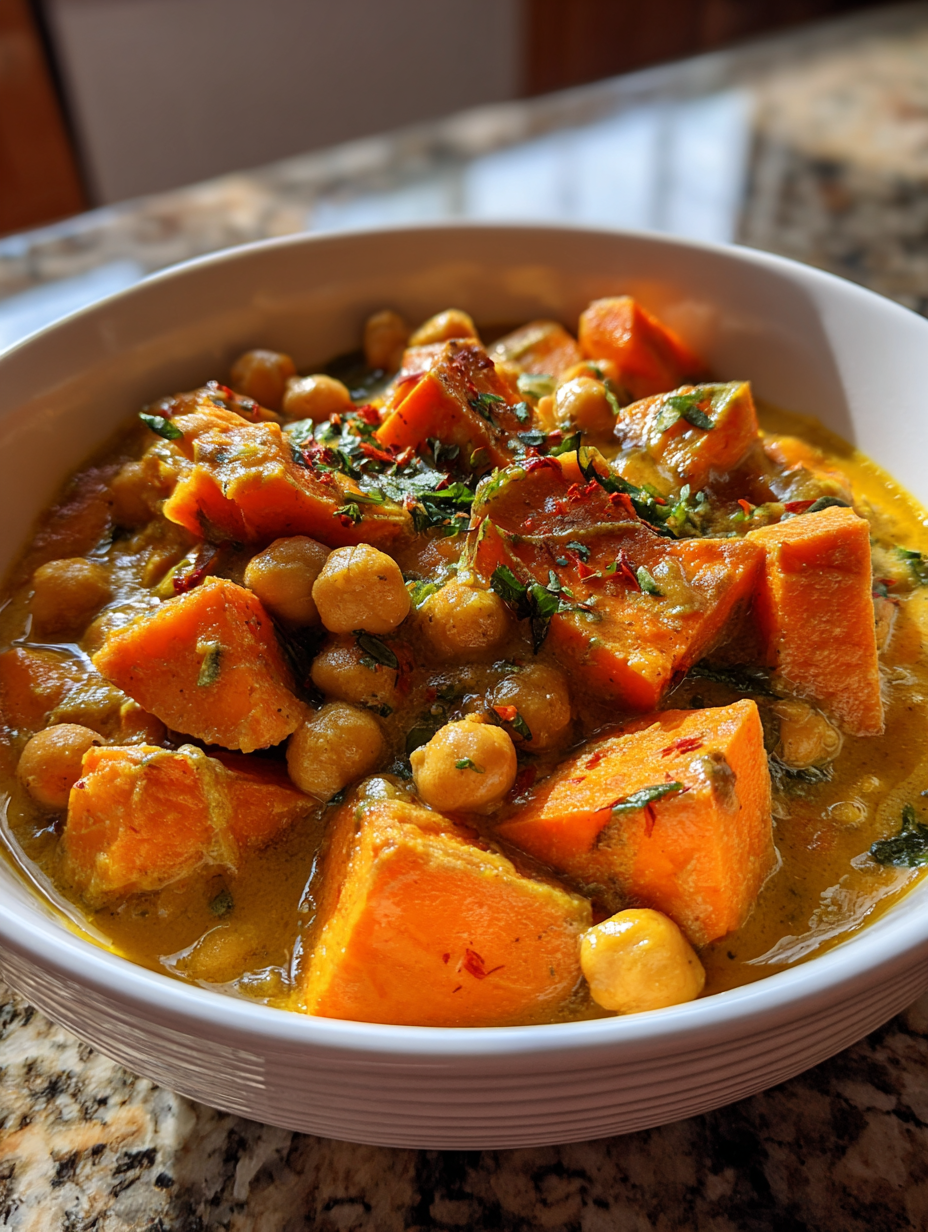 Sweet Potato and Chickpea Curry: A Delicious One-Pot Meal