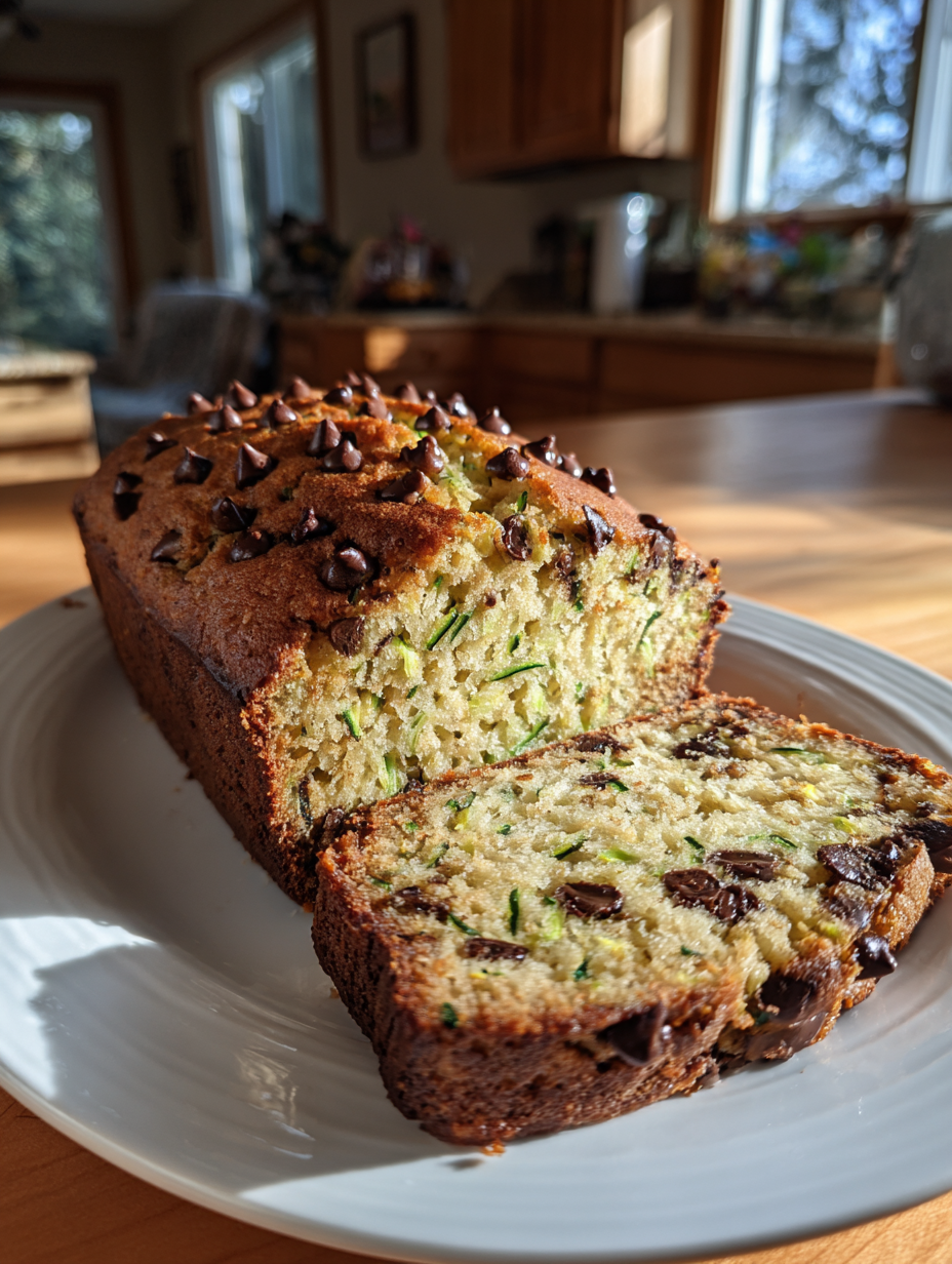 Zucchini Bread with Chocolate Chips: The Perfect Moist Delight